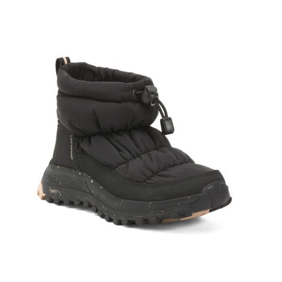 CLARKS BLACK COMBO Waterproof Atltrek Ice Puffer Boots